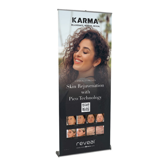 Karma Skin Banner Stand